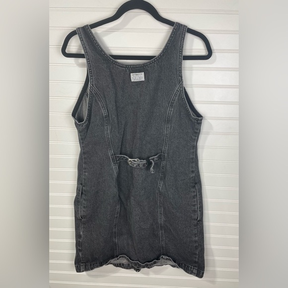 Levi’s Black Jean Dress Large Women’s - Picture 4 of 7